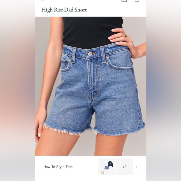 Abercombie Jean shorts. Size 28 & 29. - Picture 1 of 6